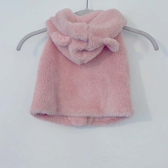 Harper Canyon Vest Wubby Teddy Pink Teddy Ear Sweatshirt - Picture 6 of 8